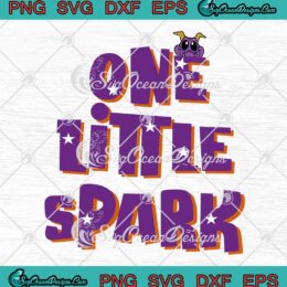 One Little Spark Cute Figment Disney Gift SVG PNG EPS DXF Cricut File