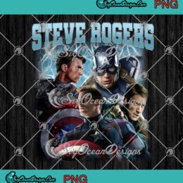 Steve Rogers Marvel Comics Captain America PNG Marvel Superhero Graphic Art PNG JPG