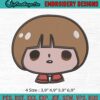 Chibi Will Stranger Things Kids Machine Embroidery Digitizing Design File