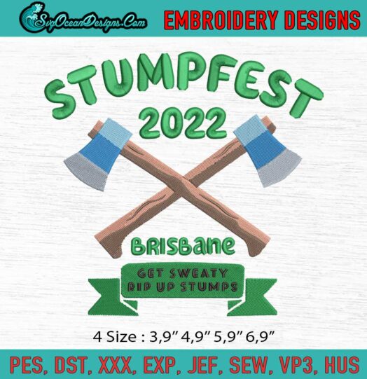 Stumpfest 2022 Logo Embroidery File