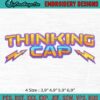 Stranger Things Season 4 - Thinking Cap Machine Embroidery Digitizing Design File