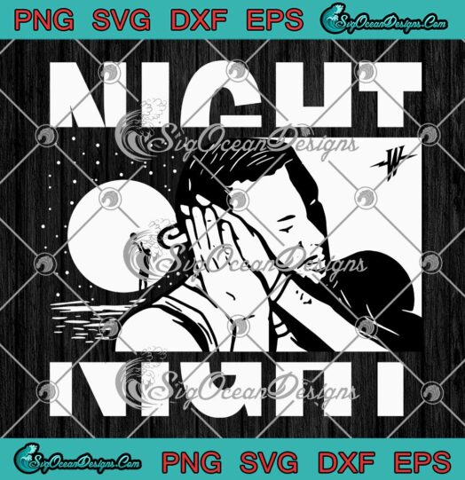 Warriors Stephen Curry Night Night SVG PNG EPS DXF Cricut File