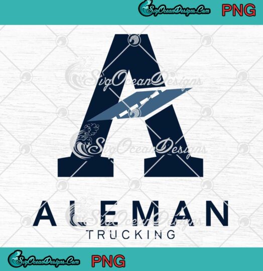Aleman Trucking PNG Aleman Trucking Logo PNG JPG Digital Download