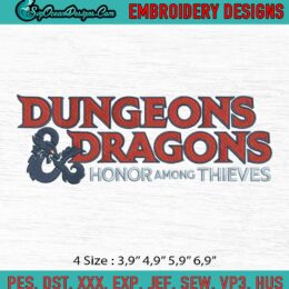 Dungeons and Dragons Embroidery File