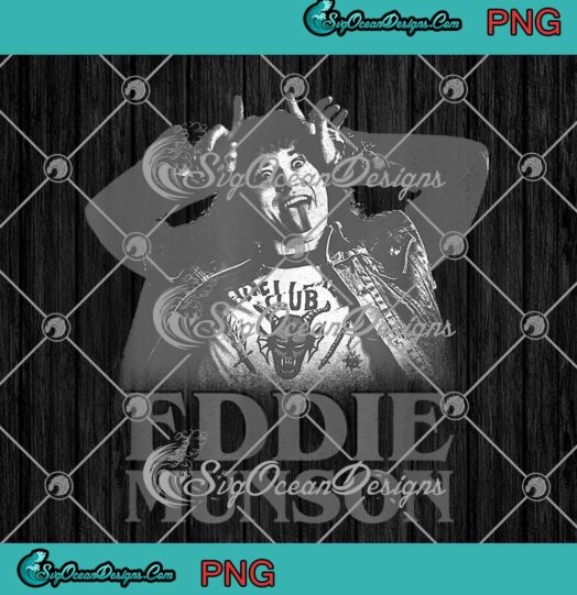 Eddie Munson, Stranger Things Season 4 PNG, TV Series Halloween Gift PNG JPG, Digital Download