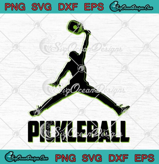 Funny Pickleball SVG, Sports Logo SVG PNG EPS DXF, Cricut File