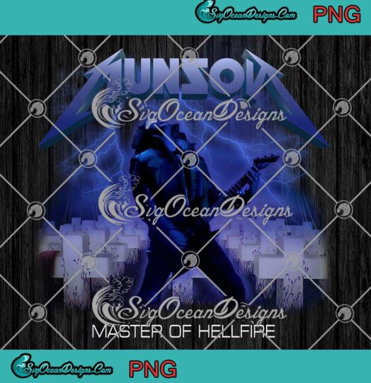 Munson Guitar Hellfire Club PNG, Master Of Hellfire PNG, Stranger Things 4 PNG JPG, Digital Download