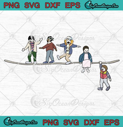 Stranger Things SVG The Acrobats And The Fleas Funny Classic SVG PNG EPS DXF Cricut File