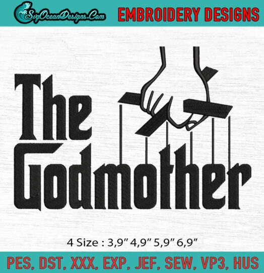 The Godmother Logo Embroidery File