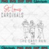 ST Louis Cardinals SVG, Cardinals The Last Run 2022