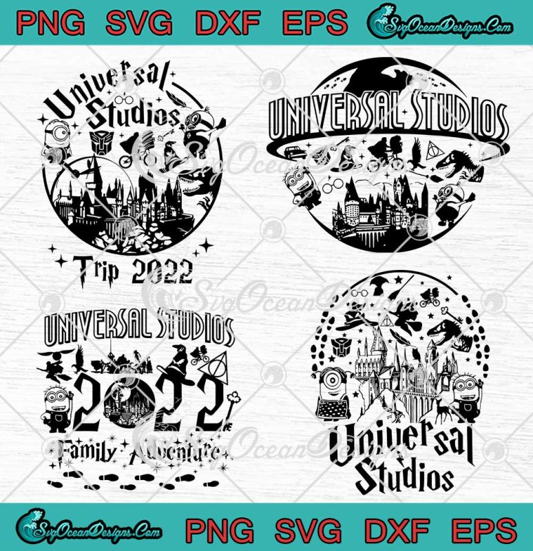 Universal Studios Trip 2022 SVG, Universal Family Vacation SVG, Family ...