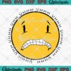 Grimacing Face Uhhhhhhh SVG, Grimacing Face Emoji Cute Gift SVG PNG EPS DXF PDF, Cricut File