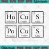Hocus Pocus Halloween Chemical SVG, Periodic Table Of Elements SVG PNG EPS DXF PDF, Cricut FileHocus Pocus Halloween Chemical SVG, Periodic Table Of Elements SVG PNG EPS DXF PDF, Cricut File