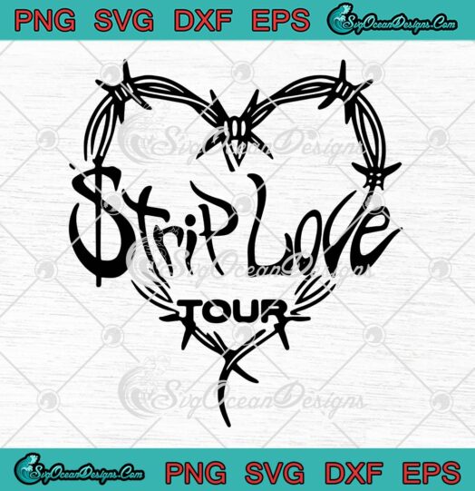 Karol G Strip Love Tour SVG PNG, Karol G SVG, Las Bichotas No Lloran Mamiii SVG PNG EPS DXF PDF, Cricut File