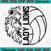 Lady Lions SVG, New Boston Lady Lions Volleyball SVG PNG EPS DXF PDF, Cricut File