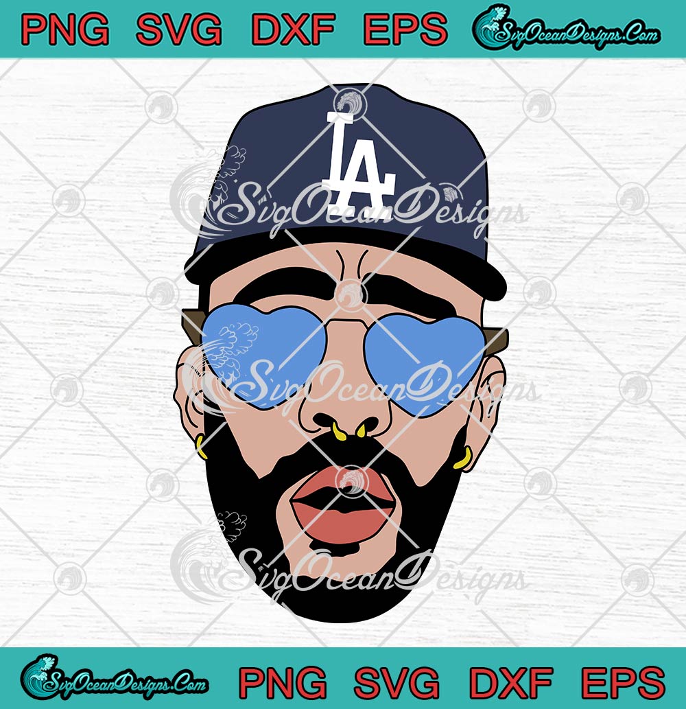 Los Angeles Dingers Los Angeles Dodgers Baseball SVG Cutting Files