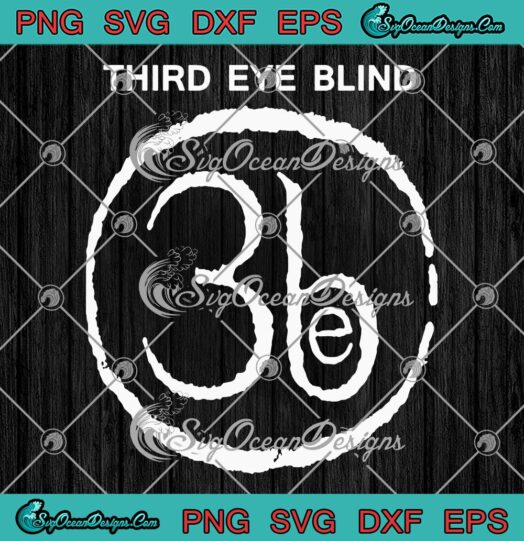 Third Eye Blind Logo SVG, American Rock Band SVG, Music Band Gift SVG PNG EPS DXF PDF, Cricut File