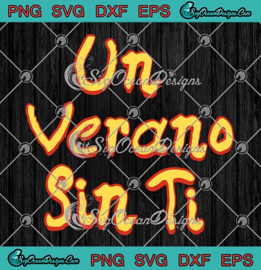Un Verano Sin Ti Bad Bunny Colored Logo SVG, Bad Bunny New Album SVG PNG EPS DXF PDF, Cricut File