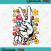 Vintage Hippie Peace Symbols PNG, Hippie Hand Sign Retro Style PNG, Hippie Gift PNG JPG, Digital Download