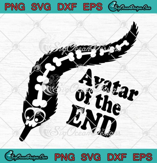 Worm Of The End SVG, Avatar Of The End SVG PNG EPS DXF PDF, Cricut File