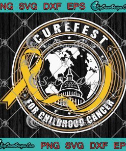 CureFest For Childhood Cancer SVG PNG, CureFest 2022 SVG PNG EPS DXF PDF, Cricut File