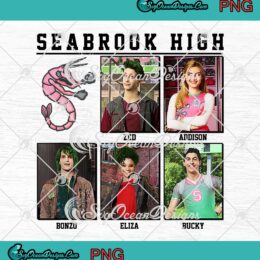 Disney Zombies Seabrook Yearbook PNG JPG Clipart, Digital Download