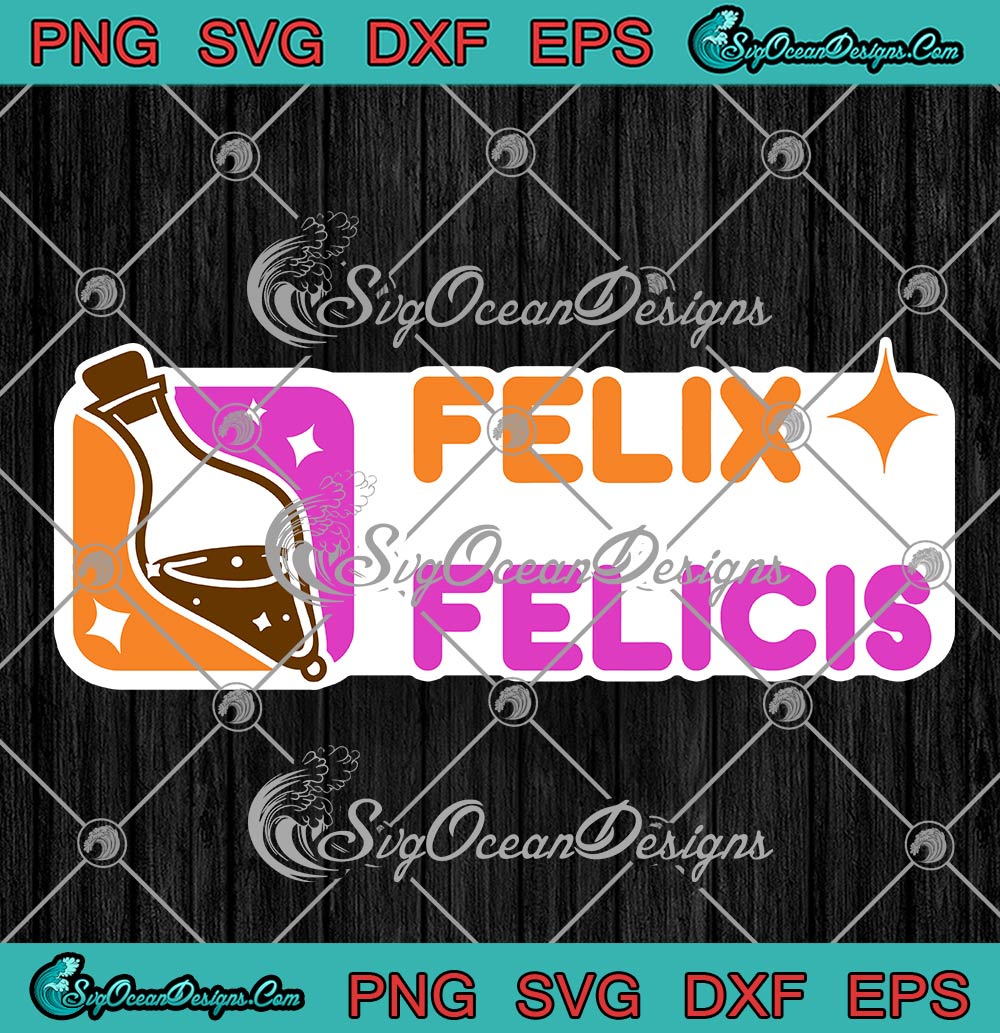 Harry Potter Felix Felicis Magical Potion SVG, Sticker Felix Felicis SVG PNG EPS DXF PDF, Cricut File