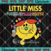 Little Miss Fueled By Iced Coffee SVG, Cute Gift Animated Series SVG PNG EPS DXF PDF, Cricut File
