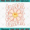 Mama Retro Groovy Mama SVG PNG, Daisy Smiley Face SVG, Gift For Mother's Day SVG PNG EPS DXF PDF, Cricut File