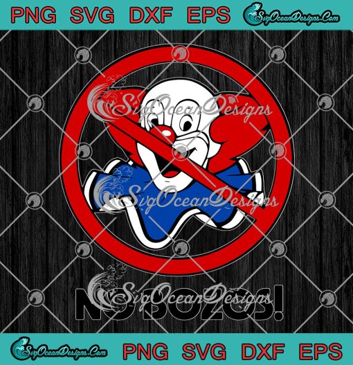 No Bozos The Clown Logo Funny SVG, Eddie Van Halen SVG PNG EPS DXF PDF, Cricut File