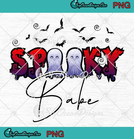 Spooky Babe Ghosts Retro Funny PNG, Scary Halloween 2022 PNG JPG Clipart, Digital Download