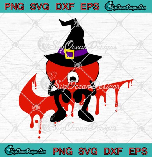 Bad Bunny Sad Heart Witch Halloween SVG, Un Halloween Sin Ti SVG PNG EPS DXF PDF, Cricut File