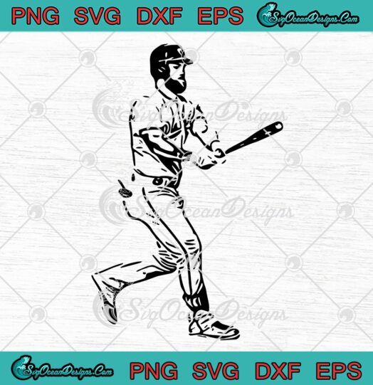 Bryce Harper MLB Baseball 2022 SVG, Philadelphia Phillies Baseball SVG PNG EPS DXF PDF, Cricut File