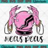 Hocus Pocus Pink Fortune Telling Crystal Ball SVG, Funny Halloween SVG PNG EPS DXF PDF, Cricut File