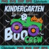 Kindergarten Boo Crew Halloween Truck SVG, Halloween Gifts For Kids Boys SVG PNG EPS DXF PDF, Cricut File
