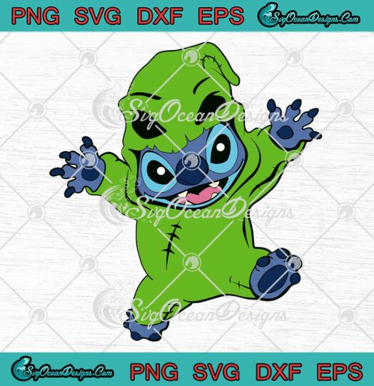 Oogie Boogie Stitch Disney Halloween SVG, Nightmare Before Christmas SVG PNG EPS DXF PDF, Cricut File