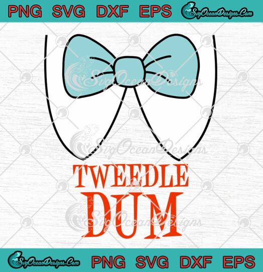 Tweedle Dum Costume Matching SVG, Halloween Costume For Couples SVG PNG