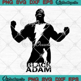 Black Adam Movie Trending 2022 SVG, DC Comics Movie SVG PNG EPS DXF PDF, Cricut File