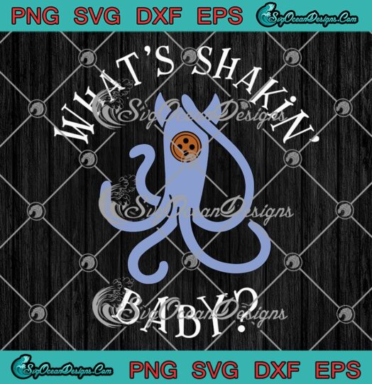 Coraline What’s Shakin’ Baby Funny SVG, Coraline Squid SVG, Coraline Movie SVG PNG EPS DXF PDF, Cricut File