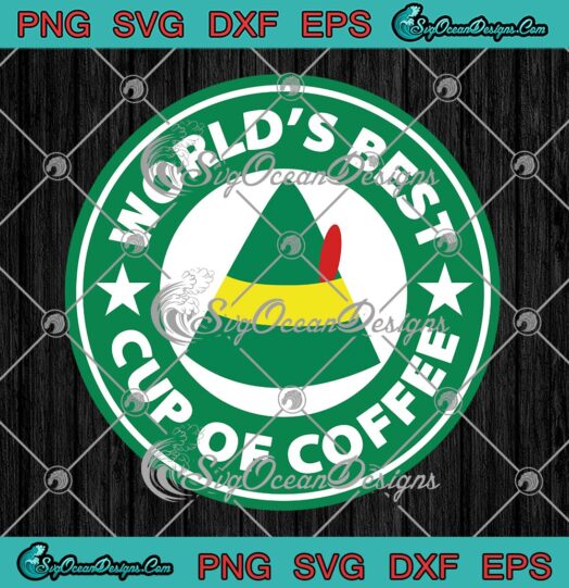 Elf Buddy SVG, World’s Best Cup Of Coffee SVG, Starbucks Coffee Christmas SVG PNG EPS DXF PDF, Cricut File