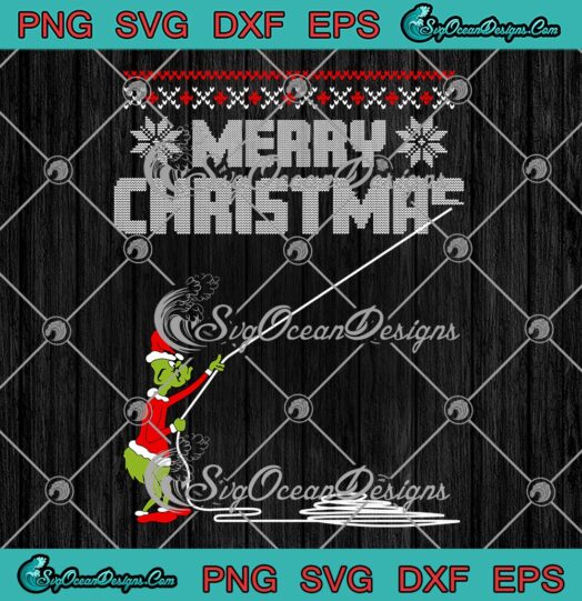 Merry Christmas The Grinch SVG, Who Stole Christmas SVG, Family Christmas Ugly SVG PNG EPS DXF PDF, Cricut File