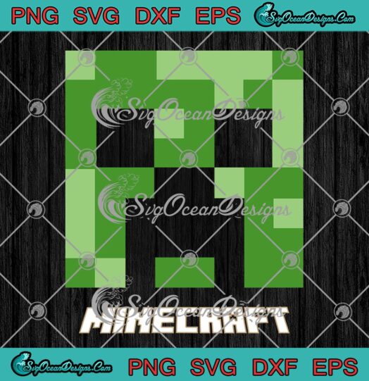 Minecraft Boys' Creeper SVG, Minecraft 2022 SVG, Gift For Boys Kids SVG PNG EPS DXF PDF, Cricut File