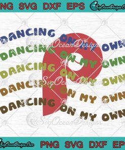 Dancing On My Own Philadelphia Phillies SVG, Funny Baseball Saying SVG PNG  EPS DXF PDF, Cricut File