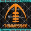 Retro Tennessee TN Orange Vintage SVG, Tennessee Volunteers Football SVG PNG EPS DXF PDF, Cricut File
