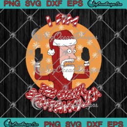 Santa Beavis I Am The Great Santaholio SVG, Christmas Beavis And Butthead SVG PNG EPS DXF PDF, Cricut File