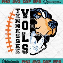 Tennessee Vols Dog American Football SVG, Tennessee Volunteers 2022 SVG PNG EPS DXF PDF, Cricut File