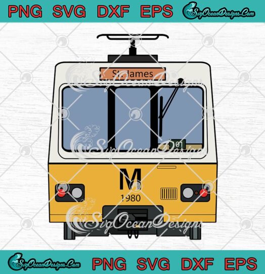 Tyne And Wear Metro 1980 SVG, Metro System SVG, Tyne And Wear Metro SVG PNG EPS DXF PDF, Cricut File