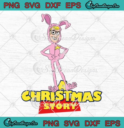 A Christmas Story 2022 SVG, Cosplay Ralphie Toy Story Christmas SVG PNG EPS DXF PDF, Cricut File