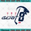 Alexander Ovechkin The Goat SVG, Ice Hockey Gifts SVG PNG EPS DXF PDF, Cricut File