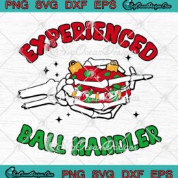Experienced Ball Handler Christmas SVG, Skeleton Kids Christmas Balls SVG PNG EPS DXF PDF, Cricut File